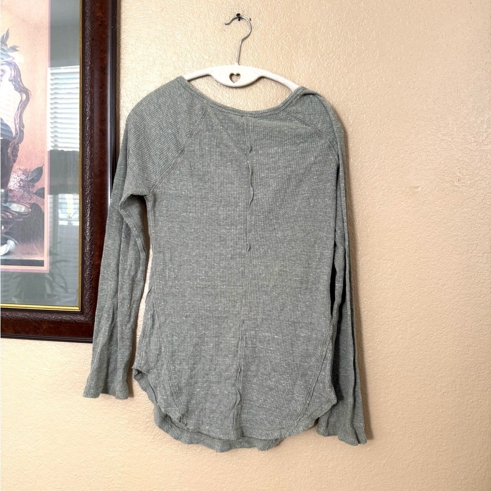 Free People Military Detail Embroidered Thermal Large - Picture 4 of 4